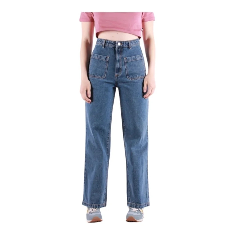 COMPANIA FANTASTICA -  PANTALON JEANS - AZUL